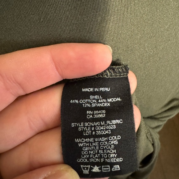 Theory Green Sonaki M Dress b - Picture 8 of 8